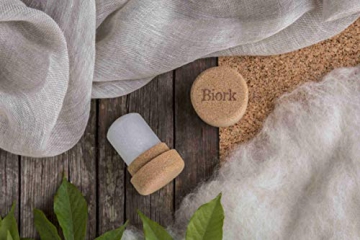 Biork - das echte Öko Bio Deo - Mann und Frau - plastikfreie Produkte-Siegel - Ohne Alkohol - Vegan - GVO-frei - Natürlich - Markenqualität aus der Schweiz - 4