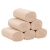 Toilettenpapier 4 Lagig Bambus Klopapier Panda Toilettenpapier 6 Rollen, 100% Reines Natürliches Bambuspulpe Haushaltsrollen Papier Für Erwachsener Und Baby - 2